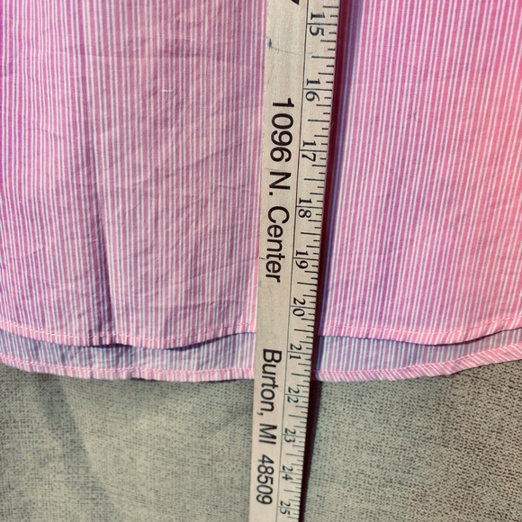 Heart Hips Pink Off-Shoulder Ruffle Blouse - Picture 7 of 11